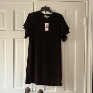Michael Kors Frill Sleeve Shirt Dress NWT
